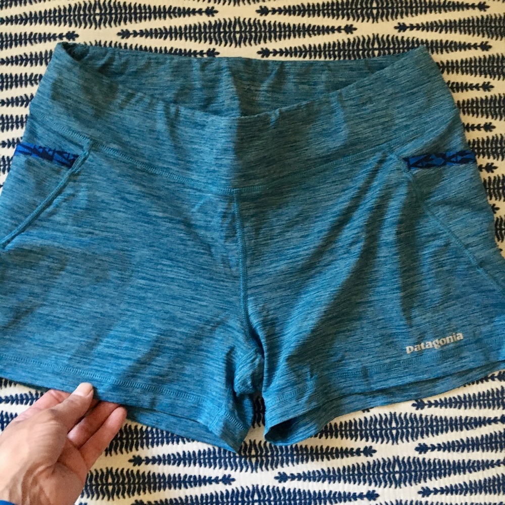 Patagonia Teal Shorts Medium